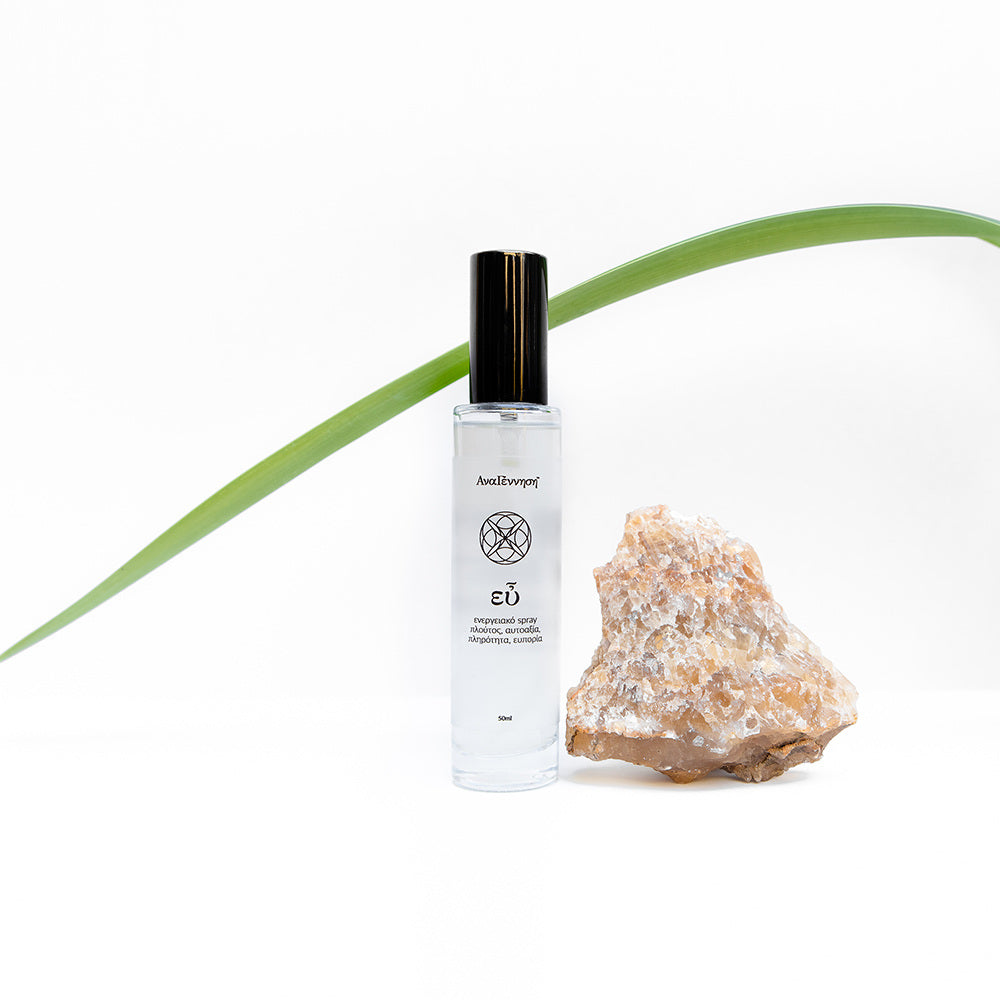 Eu Aura Spray by Anagennisi – natural aura spray for wellbeing, abundance and prosperity