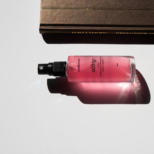  aura spray Aether by ANAGENNISI with flower essences and essential oils