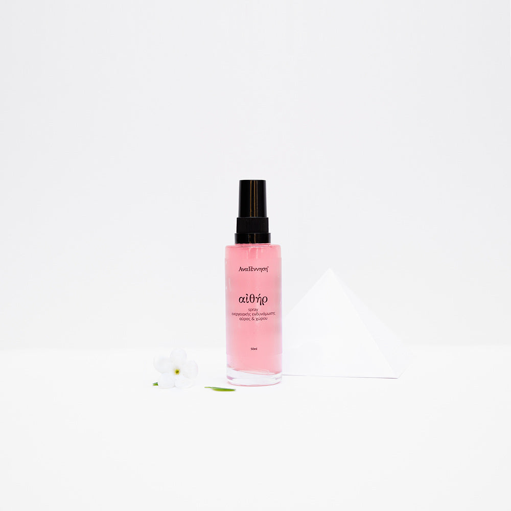 Aether Aura Spray by ANAGENNISI bottle – aura protection and positive energy