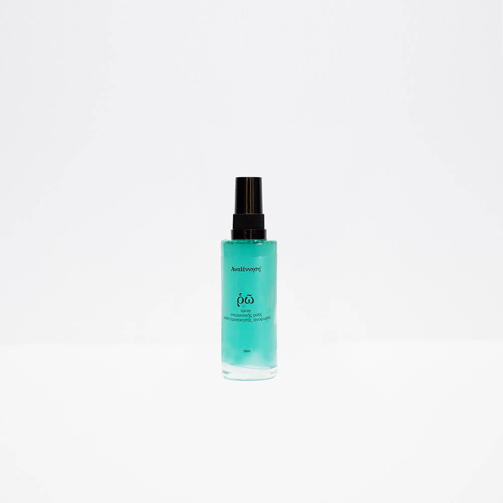 Rho Aura Spray by ANAGENNISI  – Greek handcrafted flower essence energy mist for emotional balance and aura cleansing